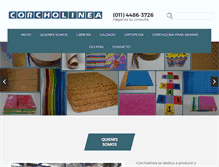 Tablet Screenshot of corcholinea.com.ar